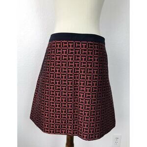 Tommy Hilfiger Multicolor Print A-Line Skirt Lined